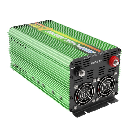 EDECOA 1500W/3000W DC 12V AC 110V 120V pure sine wave power inverter