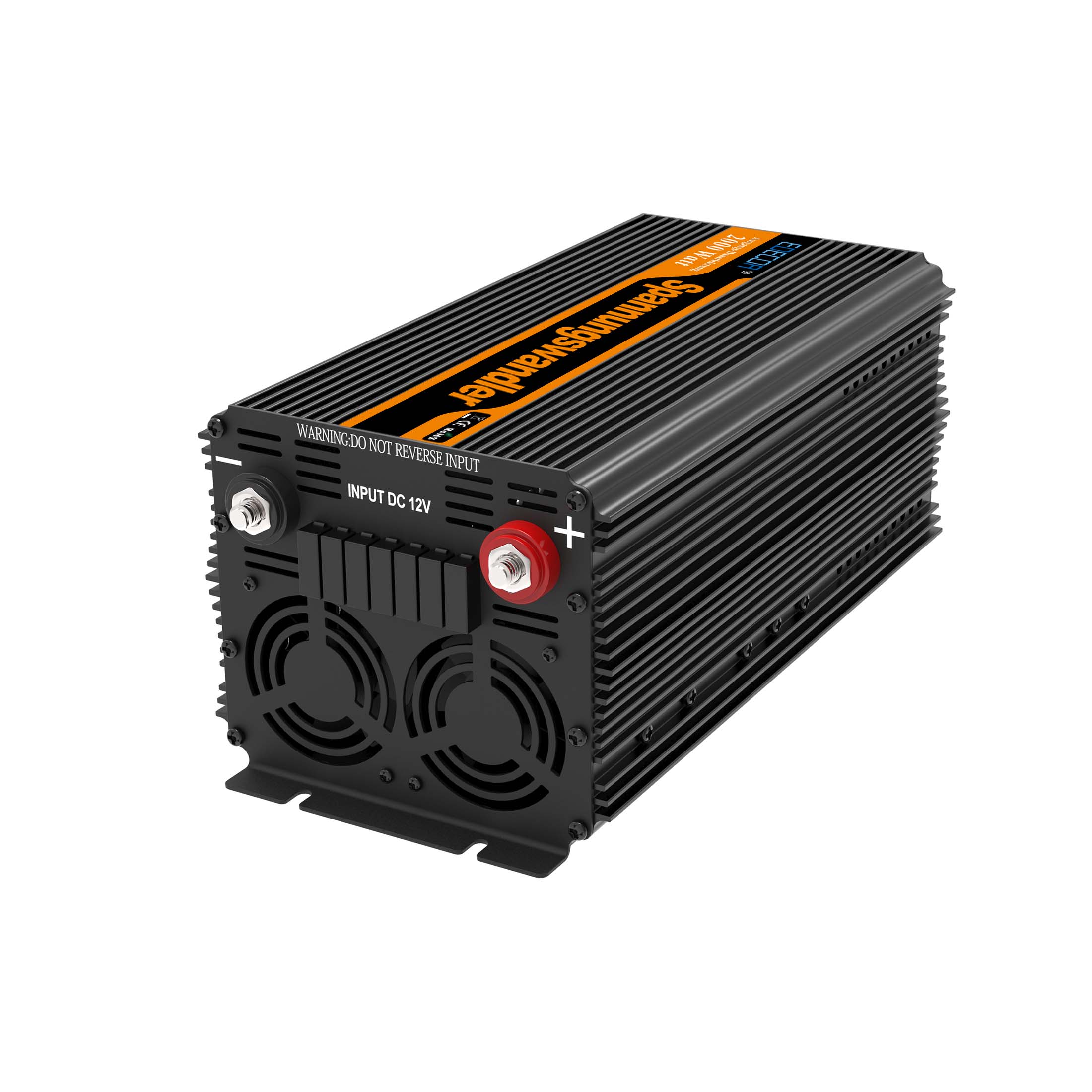 EDECOA 2000W/4000W DC 12V/24V AC 220V 230V modified sine wave power inverter