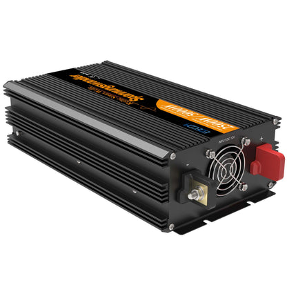 EDECOA 2500W/5000W DC 12V/24V AC 220V 230V pure sine wave power inverter